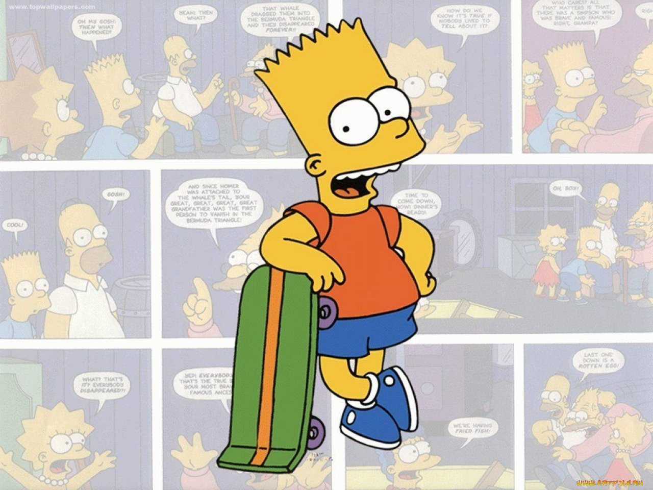 , the, simpsons